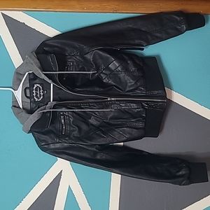 Leather jacket